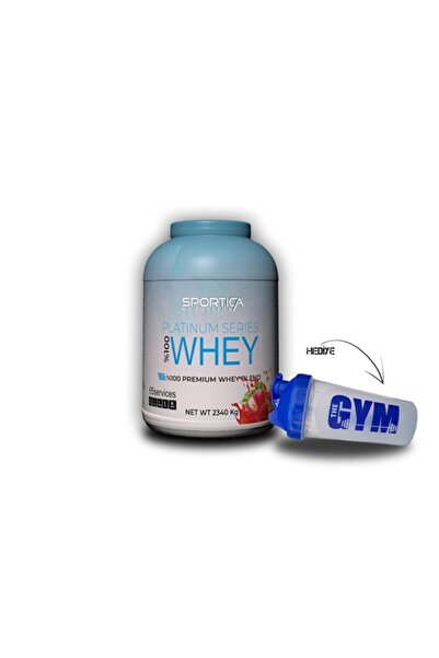 Sportica Nutrition Whey Protein Platinium Series 2340 Gr (çilek)