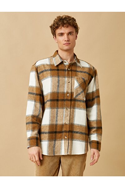 Koton Μπουφάν καρό πουκάμισο ξυλοκόπο