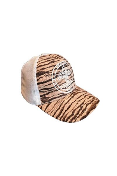 Cork Eco Spor Şapka Zebra Portekiz Mantar Deri