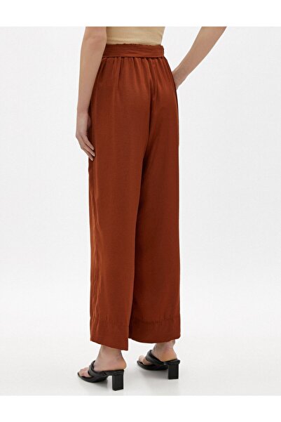 Koton Geniş Paça Pantolon Kemerli