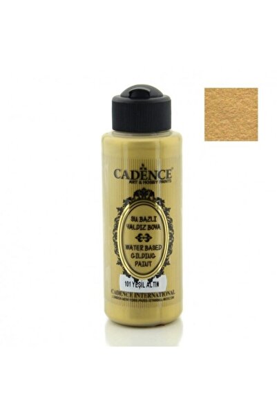 Cadence Boya 101 Yeşil Altın - Su Bazlı Yaldız 120ml