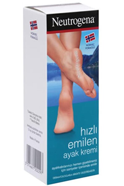 Neutrogena Fast Absorbing Foot Cream 100 Ml