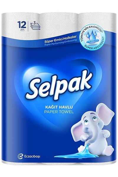 Selpak 12 Paper Towels
