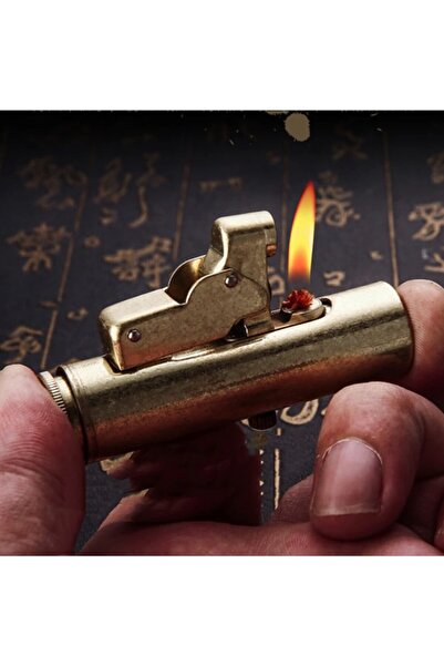 John Connely Çakmak Yaratıcı Tasarım Şık Model 50ml Benzin Hediyeli Benzinli ...