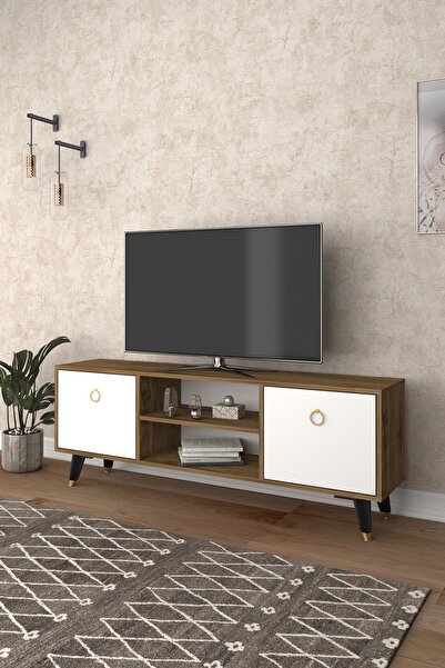 FERNISO Mobilya 138 Cm Tv Ünitesi Çam-beyaz