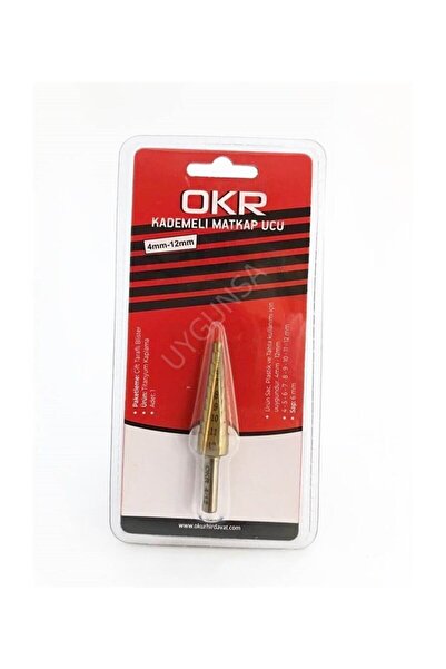 OKR 4-12 Mm Kademeli Matkap Ucu