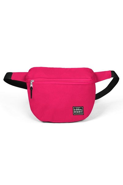 Coral High Neon Coral Waist Bag