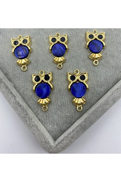 Hedef Bijuteri 1 قطعة من قلادة نموذج البومة الزرقاء بيرليسسينت ساكس