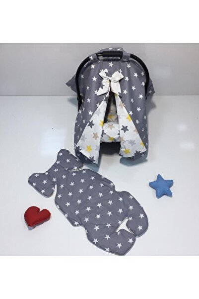 Balamira Koyu Yıldız Sarı Yıldız 3 Parça Her Pusete Uygun Puset Seti Kio *** Puset Satışımız Yoktur.***