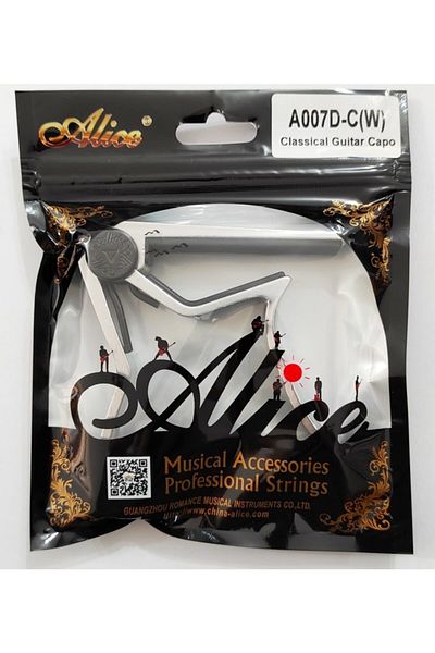 Alice A007d-c Κιθάρα Kapo Classic Μάνταλο Τύπου Σφιγκτήρας Χρωμίου