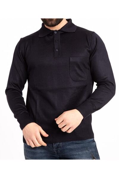 BLACK SWALLOW Tricotaje subțiri din lână pentru bărbați, pulover tricotat cu ...