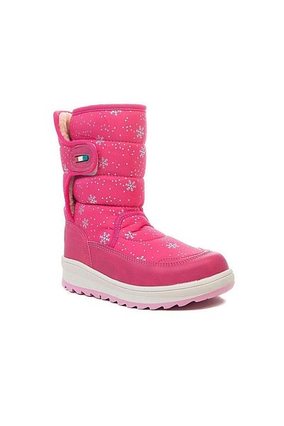 AlbiShoes Κοριτσίστικες αδιάβροχες γούνινες θερμικές μπότες χιονιού