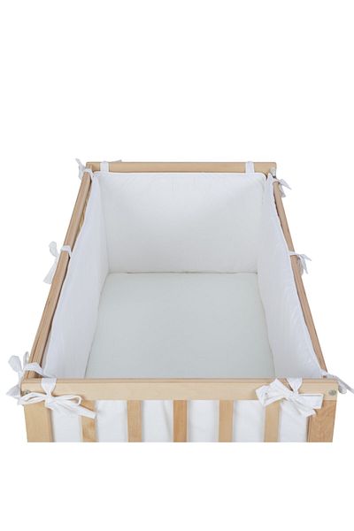 G&G baby White Four Piece Side Protection Set 60x120 For Cribs