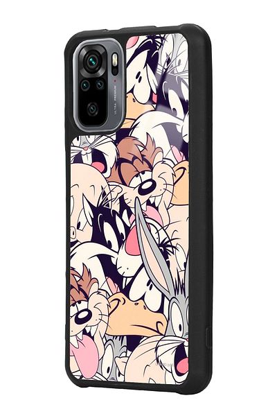 Spoyi حافظة هاتف لامعة بتصميم شخصية ديزني لهاتف Xiaomi Redmi Note 10 - 10s