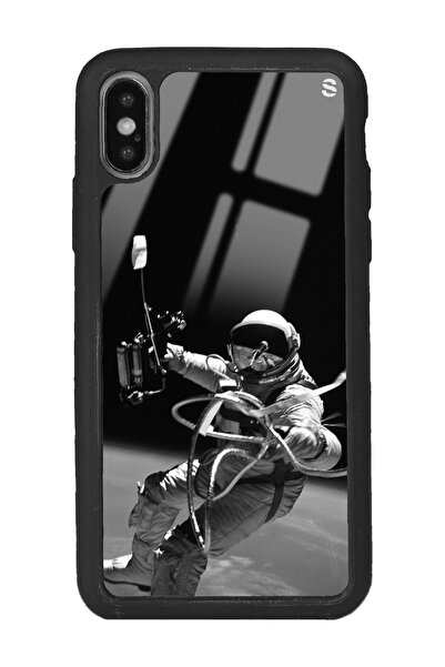 Spoyi Iphone Xs Max Space Tasarımlı Glossy Telefon Kılıfı
