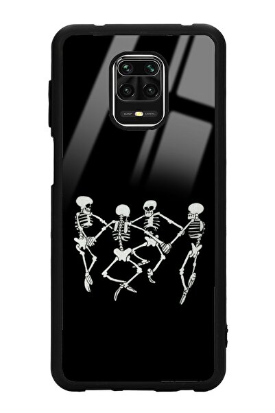 Spoyi Xiaomi Redmi Note 9 Pro - 9s Dancer Skeleton Tasarımlı Glossy Telefon K...