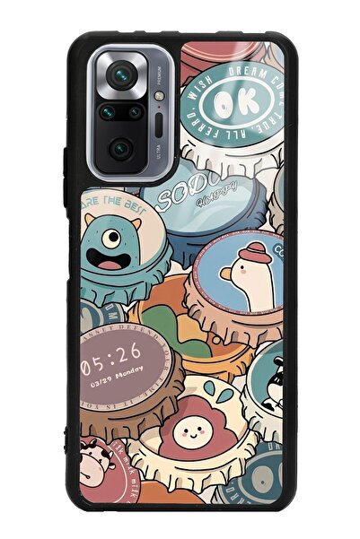 Spoyi Xiaomi Redmi Note 10 Pro - Max Crown Cap Tasarımlı Glossy Telefon Kılıfı