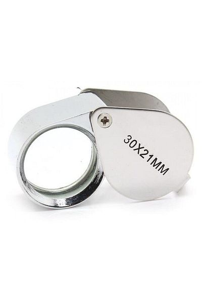 Nikula Pocket Type Illuminated Mini Magnifier 30x Mg-55367