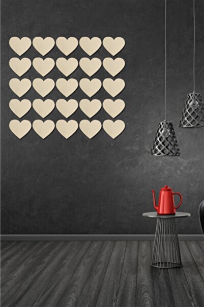 NT Handmade Gold Pleksi 25 Adet Kalpler Duvar Dekoru - Salon Oturma Yatak Oda...