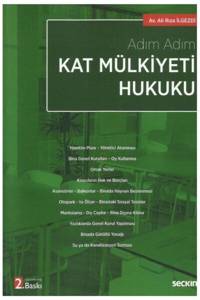 Seçkin Yayıncılık Kat Mülkiyeti Hukuku Ali Rıza Ilgezdi