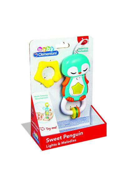 CLEMENTONI Baby - Interaktif Penguen Oyuncak