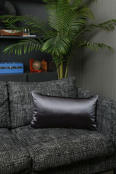 AYPETEKS Husa de perna gri inchis 40x60cm Tesatura Raschel Premium