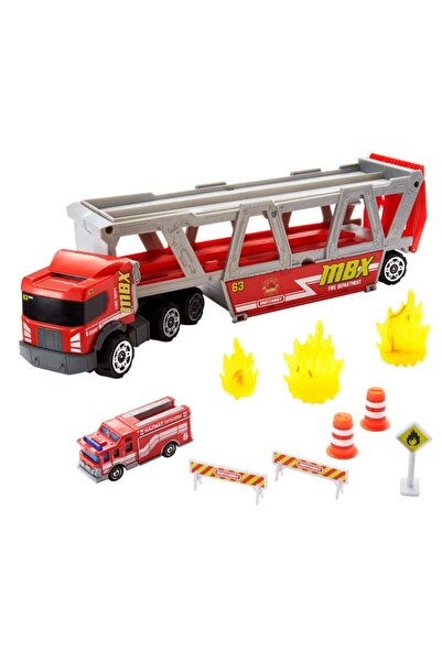 mattel Matchbox Taşıyıcı Itfaiye Tırı Oyun Seti Gwm23