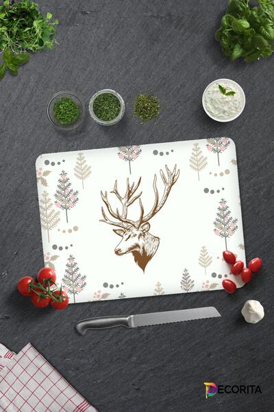 Decorita الذئب الحامض |   لوح تقطيع الزجاج - لوح تقطيع الزجاج |   30 سم × 40 سم