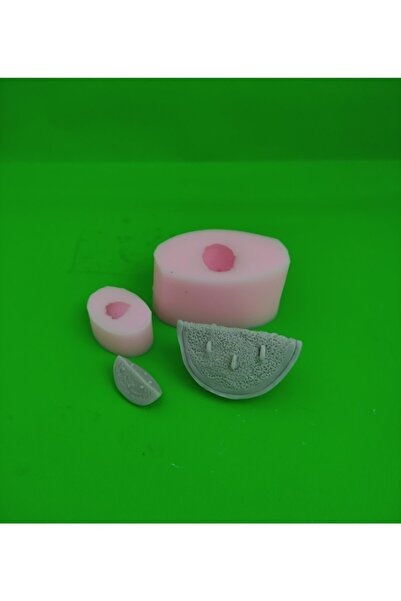 AnkaHobiMarket Karpuz Dilim Silikon Kalıp