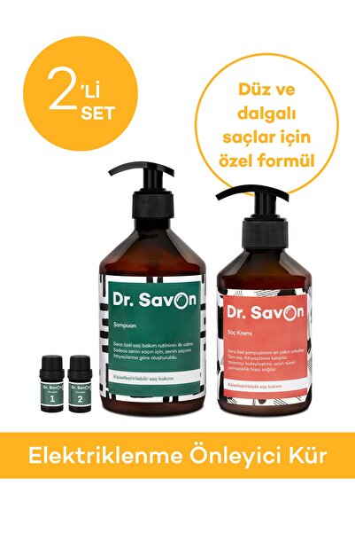 Dr. Savon Elektriklenmeyi Önleyici Kür 2'li Set