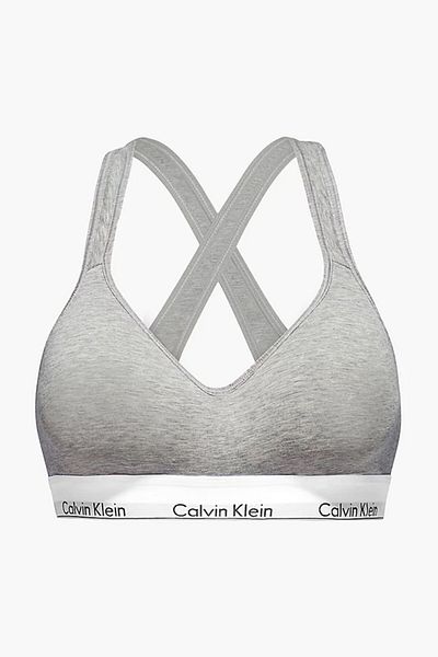Calvin Klein Bra - Gray - With Slogan