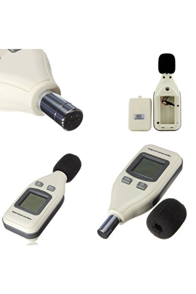 Benetech Gm1351 - Dijital Ses Seviyesi Ölçer - 30dba-130 Dba-desibel Logger - Gürültü Test Cihazı