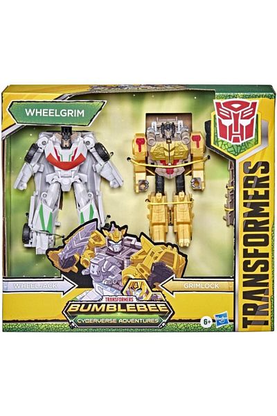 transformers Bumblebee Cyberverse Dino Voice Figure Wheelgrim F2724 F2735