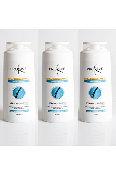 PROXİVE شامبو إصلاح مركب الكيراتين - خالي من الملح، خالي من البارابين، خالي م...