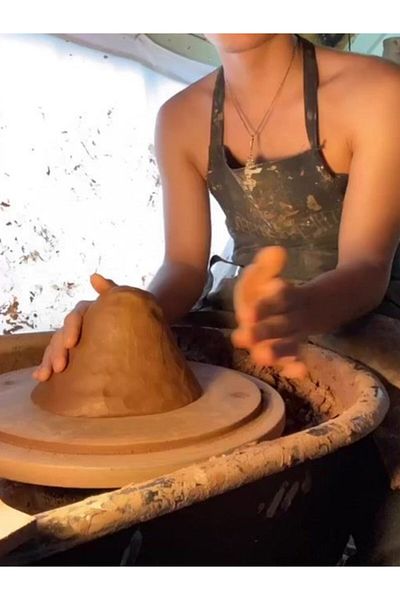 cansares Avanos Mud Natural Clay Play Dough Object Figurine Raw Material 10 Kg.