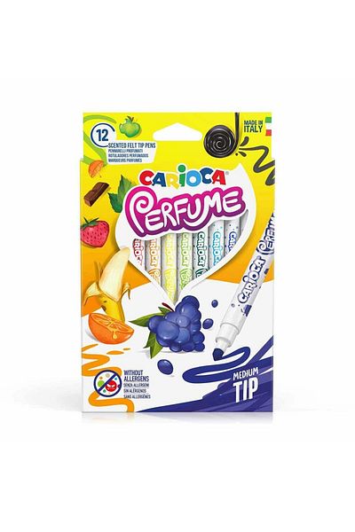 CARIOCA Set of 12 Scented and Felted Crayons