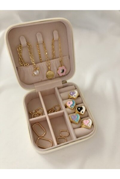 tones official Beyaz Renk Takı Çantası