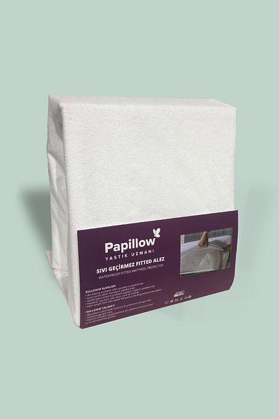 PAPILLOW Saltele de pat Alıssa rezistente la lichide Protecție excelentă cu țesătură respirabilă 100% bumbac
