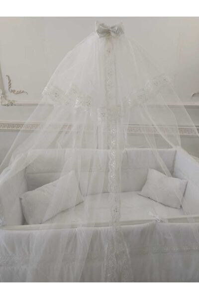 babyen1 Cibinlik  Askısı Birlikte (krem)