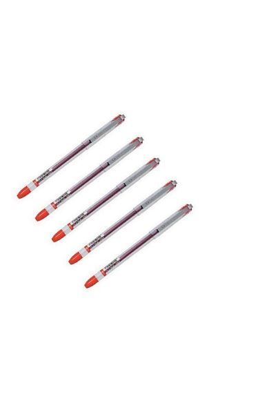 Dong-A Donga My-gel 0.3 Mm Signature Pen Red 5 Pieces