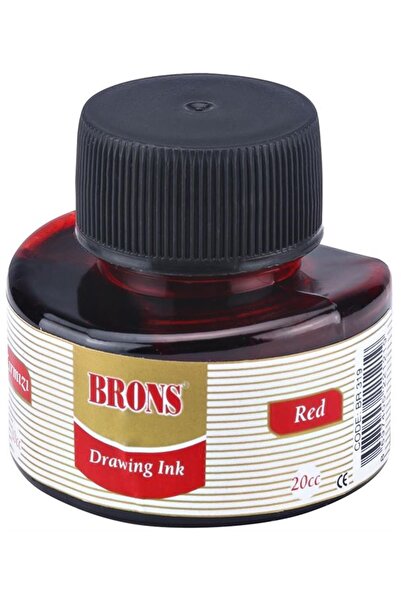 Brons Marka: Çini Mürekkebi Kırmızı Br-319 Kategori: Mürekkep