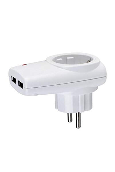 Horoz Akım Korumalı 2 Usb Girişli Priz