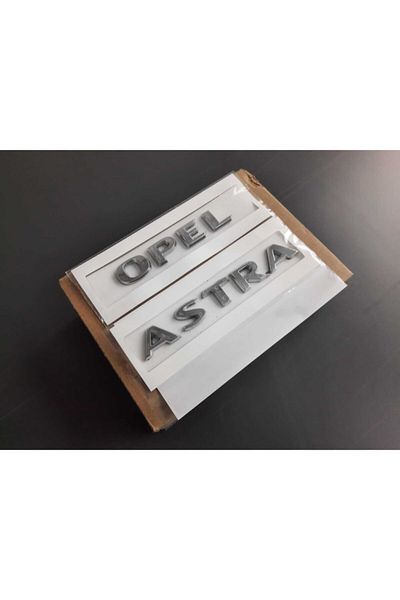Opel And Astra Luggage Lettering-2 Pieces Set-(Astra H-Astra J Case)--High Quality