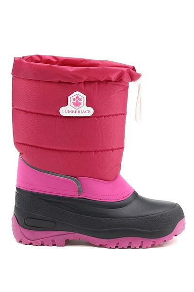 lumberjack Cizme de zăpadă pentru fete fucsia
