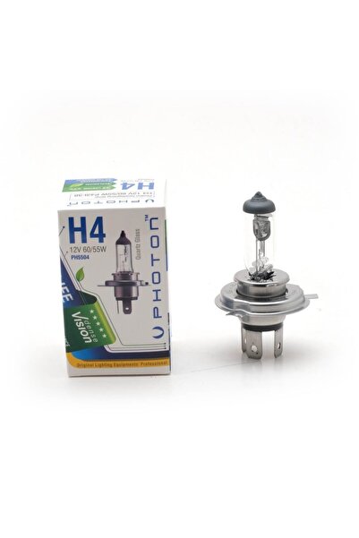 Photon H4 Halojen Far Ampülü %30 Daha Fazla Işık Uzun Ömürlü