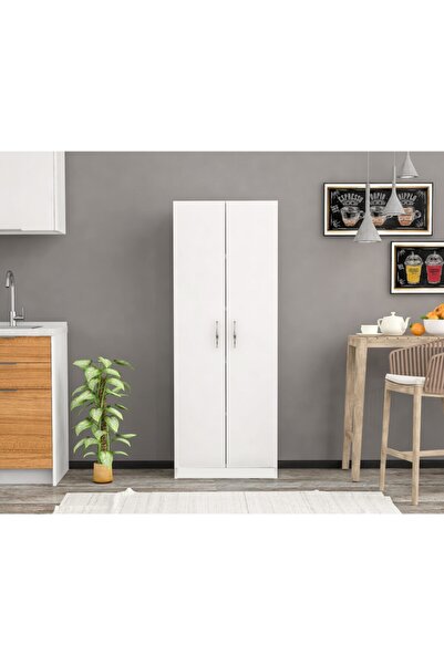 Gökberk Modüler Mobilya Sistemleri Gb-5003 5 Raflı 2 Kapaklı Çok Amaçlı Dolap