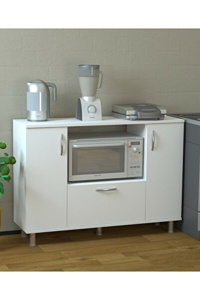 Gökberk Modüler Mobilya Sistemleri Gökberk Gb-2650 Fırın Bölmeli 2 Kalaklı Çok Amaçlı Dolap