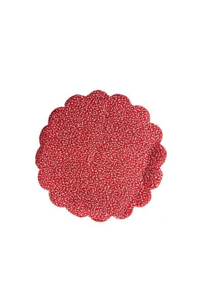 Acar Süs Organza Snowy Tulle Red 18cm Pk:100