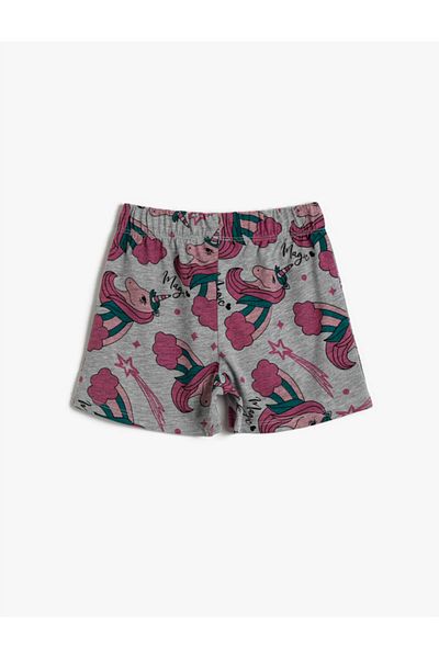 Koton Unicorn Printed Shorts
