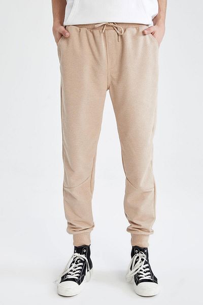 DeFacto Slim Fit Basic Recycled Sweatpants